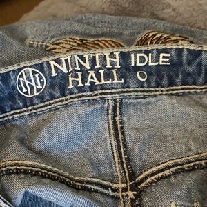 Ninth Idle Hall Light Blue Women's Wide Leg Jeans